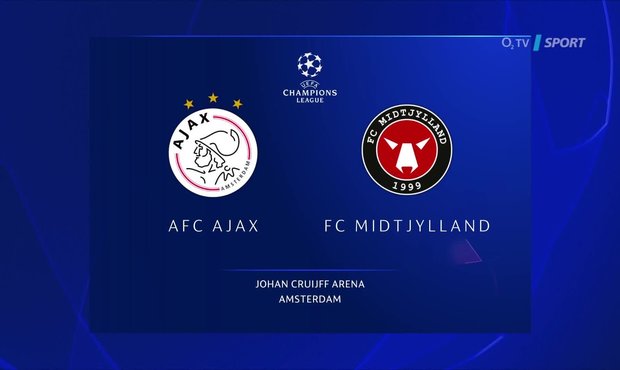 SESTŘIH LM: Ajax - Midtjylland 3:1. Přemožitel Slavie čeká na první bod