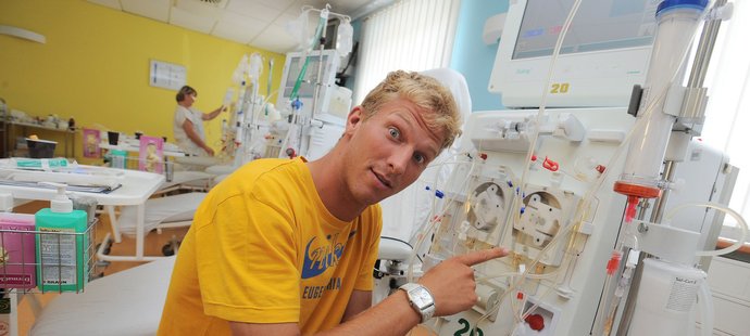 Petr Mikolanda má za sebou transplantaci ledviny