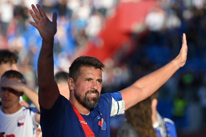 Bary, díky! Ostrava tleskala svému králi, Čech čaroval a chválil: Super parťák Bary, díky! Ostrava tleskala svému králi, Čech čaroval a chválil: Super parťák