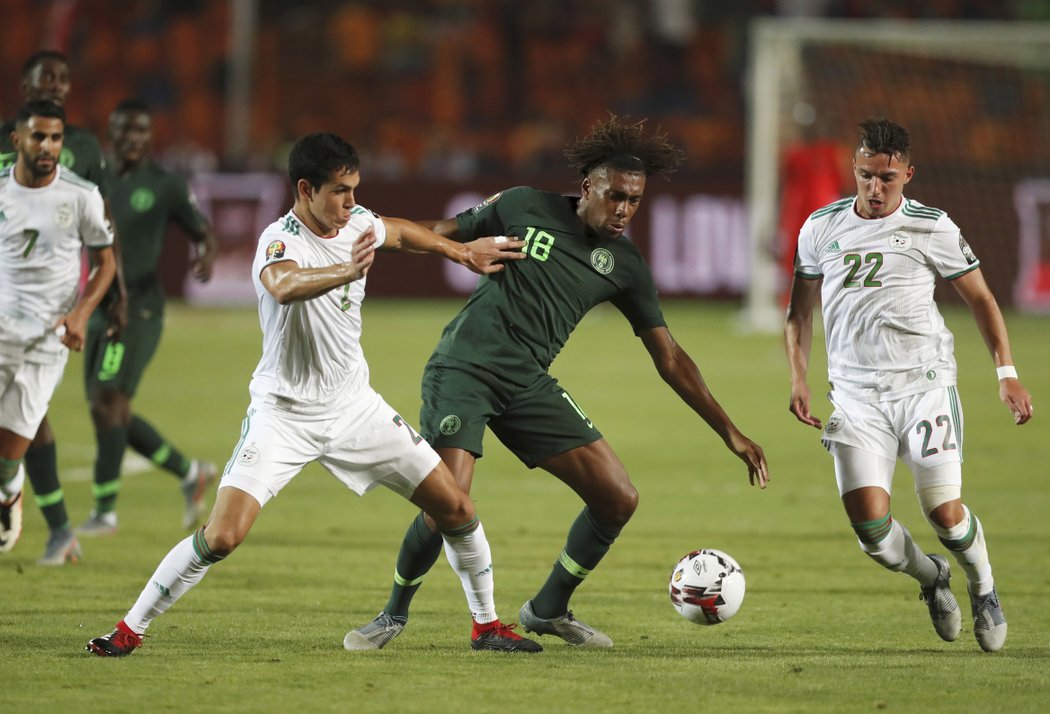 Semifinále Alžírsko - Nigérie