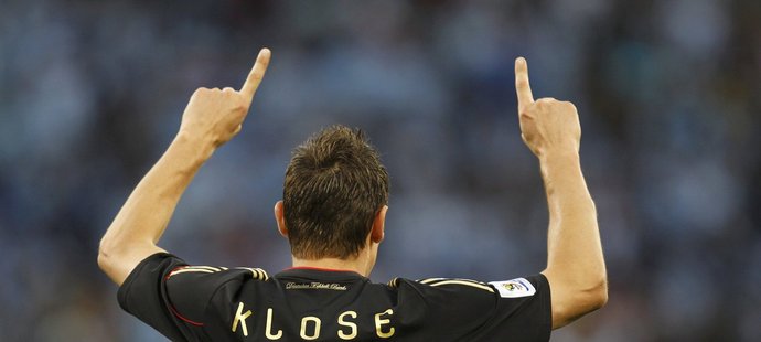 Miroslav Klose v reprezentačním dresu