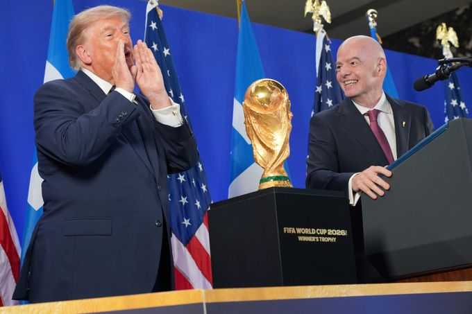 A příště bez Mexika a Kanady! Trump s Infantinem se navzájem chválili za úspěšné MS A příště bez Mexika a Kanady! Trump s Infantinem se navzájem chválili za úspěšné MS
