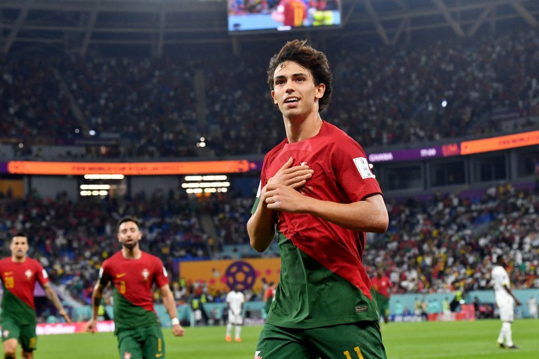 Joao Félix se prosadil proti Ghaně a vrátil Portugalcům jednogólový náskok