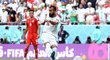 Rozhodující střela zápasu. Za Írán se v nastavení proti Walesu prosadil Rúzbe Češmí