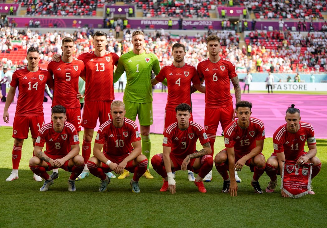 Fotbalisté Walesu před druhým utkáním na MS 2022 proti Íránu