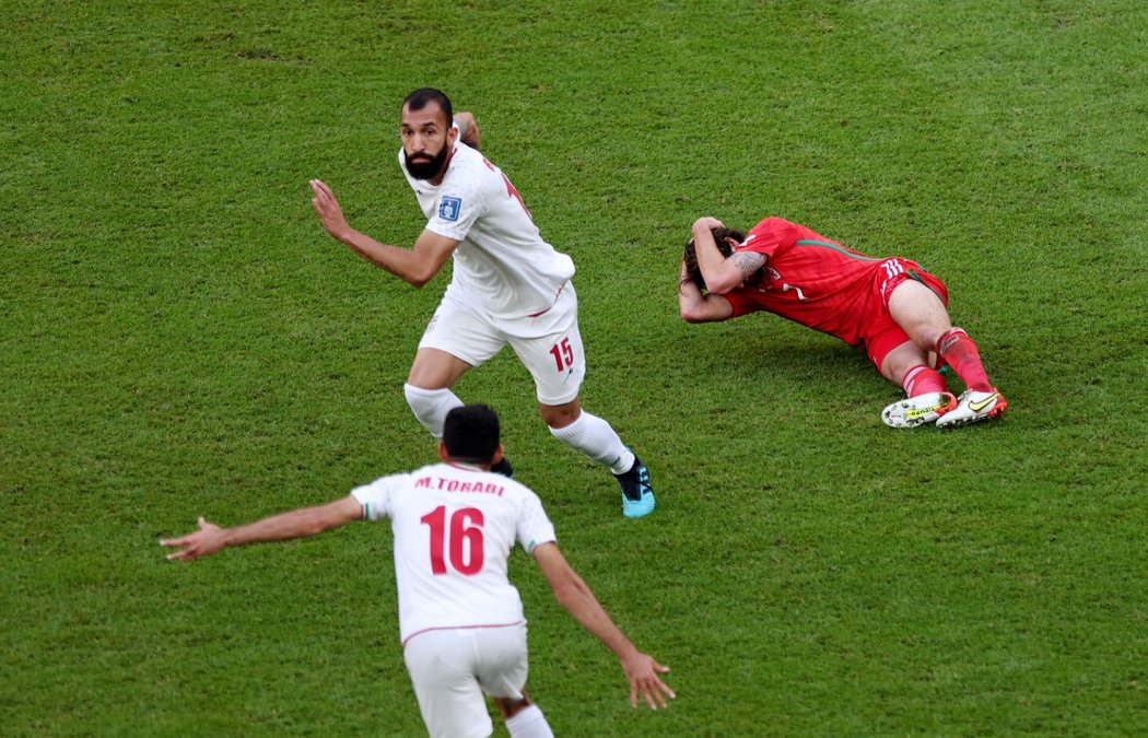 Střelec rozhodujícího gólu v duelu Íránu s Walesem Rúzbe Češmí