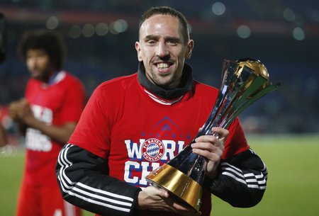 Nejlepším hráčem fotbalového MS klubů se stal Franck Ribéry z Bayernu Mnichov