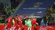 Fotbalisté Anglie slaví triumf v osmifinále MS po penaltách proti Kolumbii