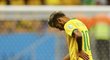 Zraněný Brazilec Neymar se po konci zápasu o bronz dobelhal i na hřiště