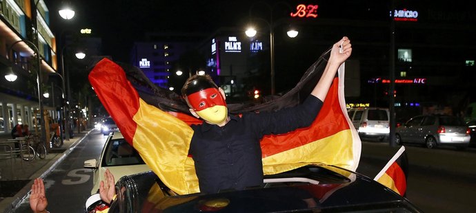 V Německu po zisku titulu mistrů světa vypukly bouřlivé oslavy