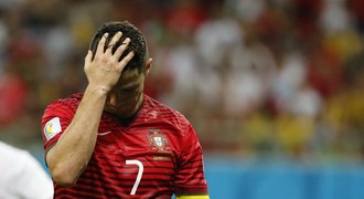 Portugalci jsou zklamáním. Ronaldo bez super formy je nespasí