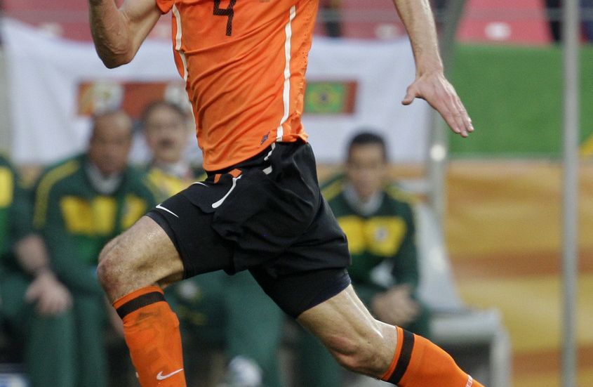 Robin van Persie ve čtvrtfinále proti Brazílii