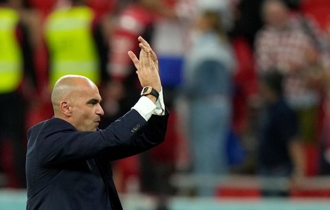 Roberto Martínez skončil na lavičce Belgie