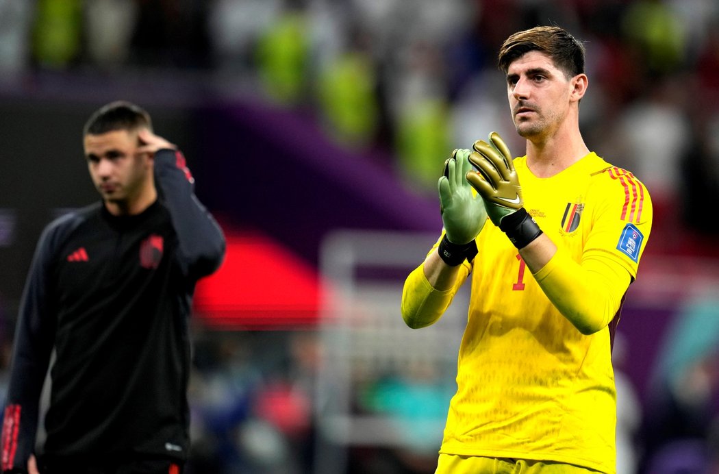 Thibaut Courtois udržel padesátou nulu v reprezentaci, bylo to ale k ničemu