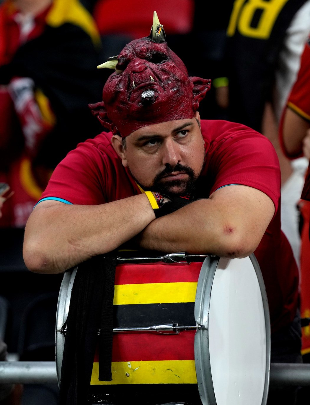 Smutný belgický fanoušek