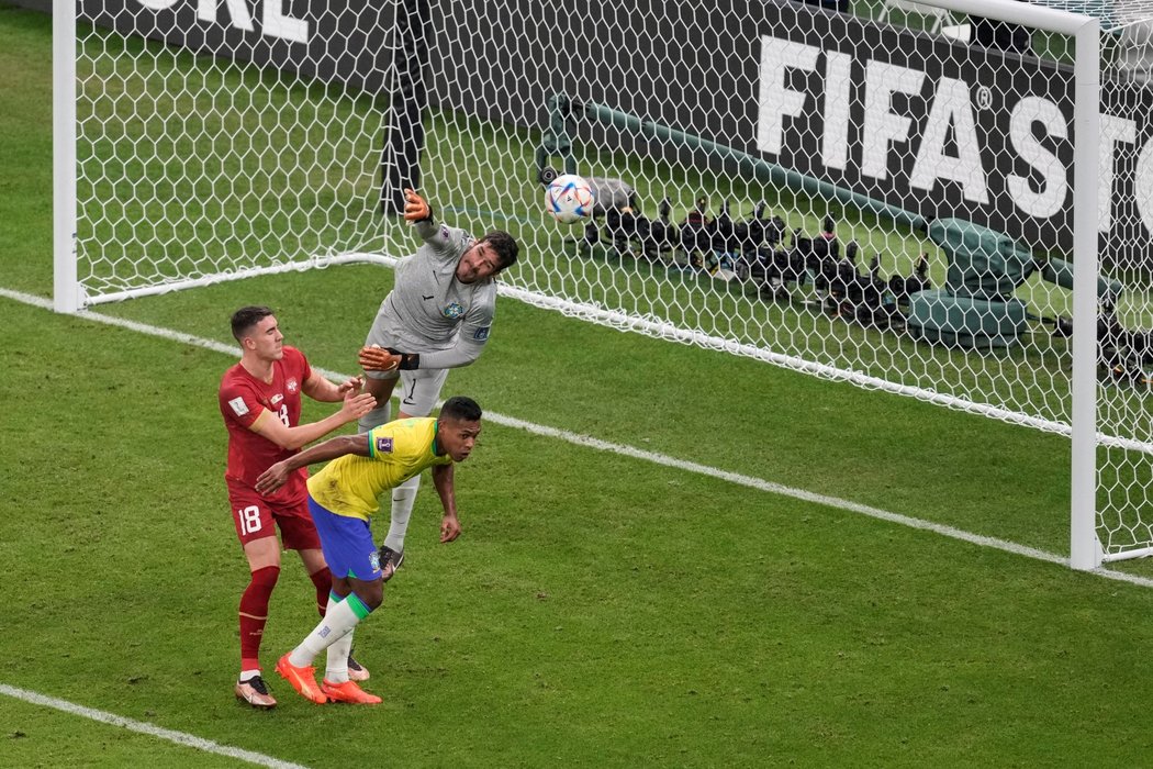 Alisson Becker příliš práce neměl