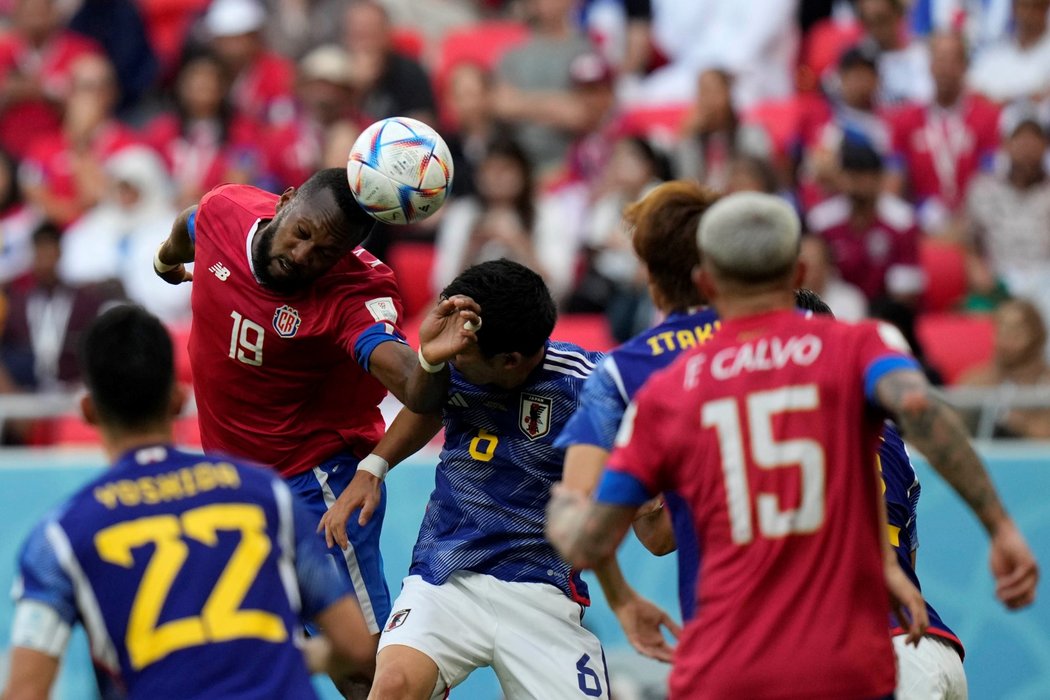 Japonci hrají s Kostarikou