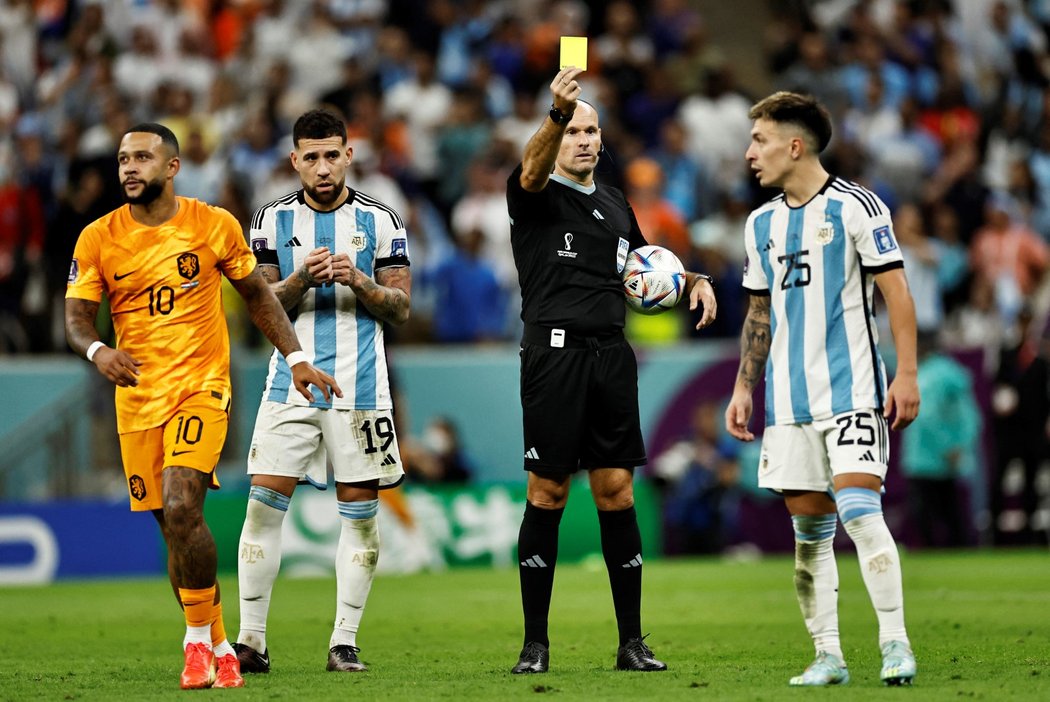 Argentina hraje proti Nizozemsku