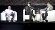 Joachim Löw se objevil na tiskové konferenci společně s hologramem ruského kouče Stanislava Čerčesova