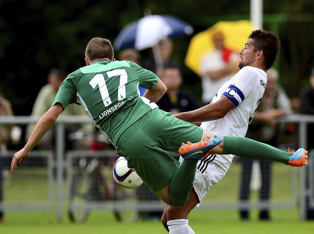 Útočník Milan Baroš nastoupil poprvé za Mladou Boleslav a uvedl se gólem. Proti týmu Bohemians 1905 se trefil po necelých dvou minutách.