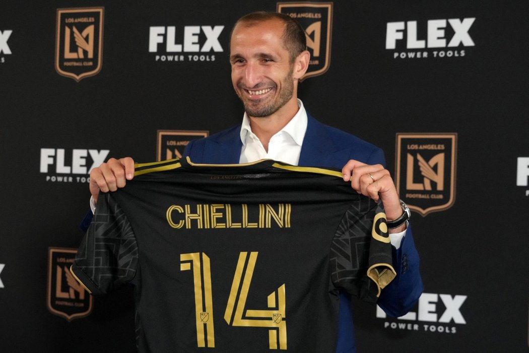 Giorgio Chiellini se po konci v Juventusu stal novým hráčem Los Angeles FC