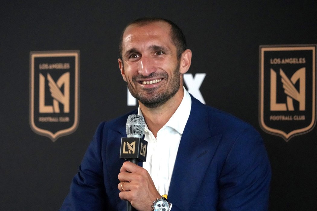 Giorgio Chiellini se po konci v Juventusu stal novým hráčem Los Angeles FC