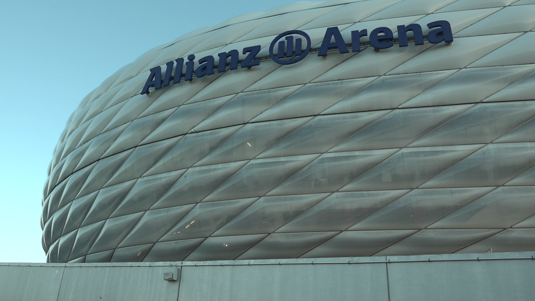 Ikonický plášť Allianz Areny