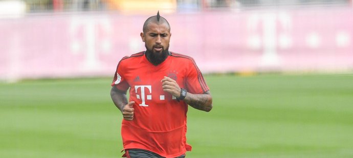 Chilský záložník Arturo Vidal ještě v dresu Bayernu Mnichov