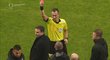 Milan Baroš, který utkání přihlížel na lavičce, byl za protesty proti penaltě vyloučen