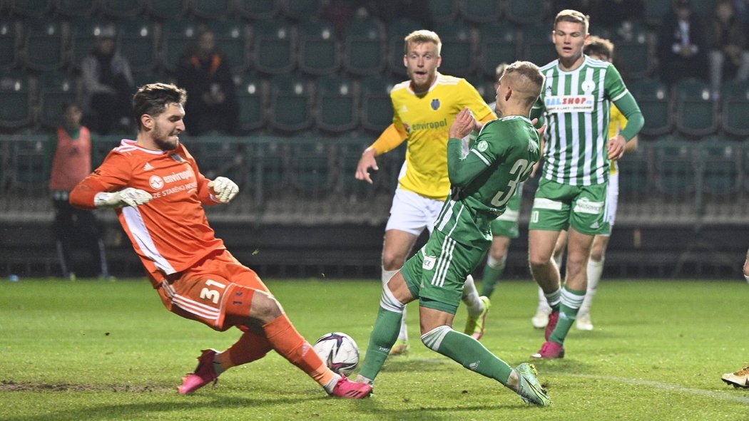 Fotbalisté Bohemians postoupili v MOL Cupu přes Jihlavu do čtvrtfinále