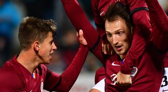 Budějovice - Sparta 0:4. Zářili Kozák a Hanousek, v poháru jde dál i Liberec