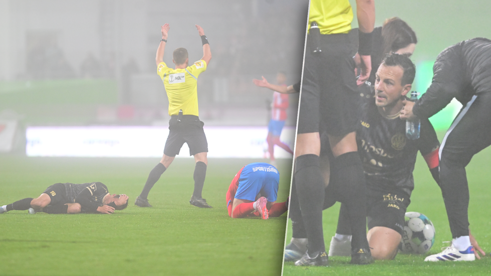 Vladimír Darida byl tvrdém střetu otřesen