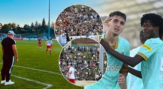 Dýmovnice? Ne, to je klobása na grilu! Slavia bavila Kroměříž, spravila si chuť