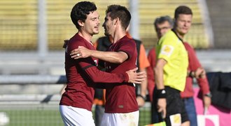 MOL Cup: Sparta po boji přemohla Blansko, Karviná vybouchla s Vlašimí