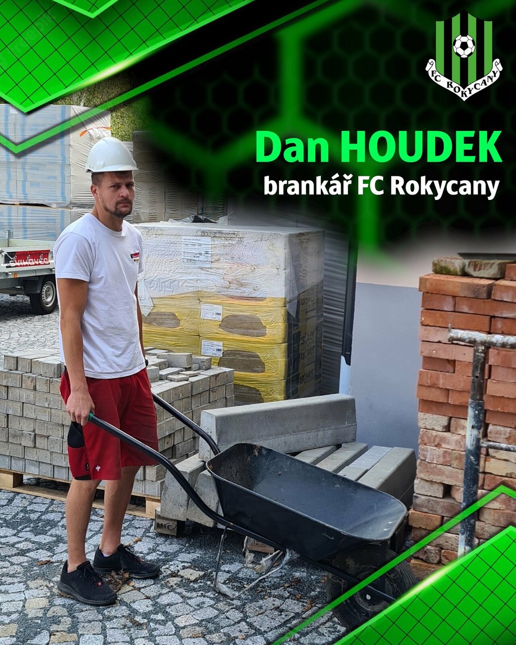 FC Rokycany mají v bráně stavbyvedoucího Dana Houdka