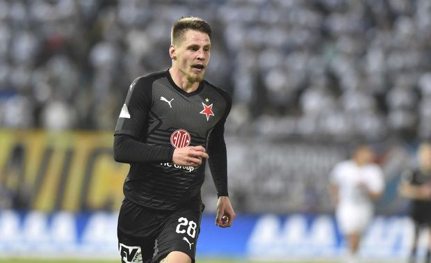 Lukáš Masopust vstřelil ve finále MOL Cupu důležitý druhý gól Slavie Lukáš Masopust vstřelil ve finále MOL Cupu důležitý druhý gól Slavie