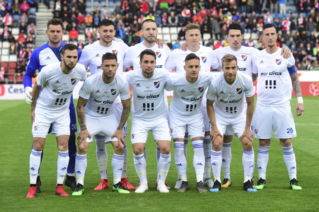 Základní sestava Baníku pro finálový zápas MOL Cupu proti Slavii