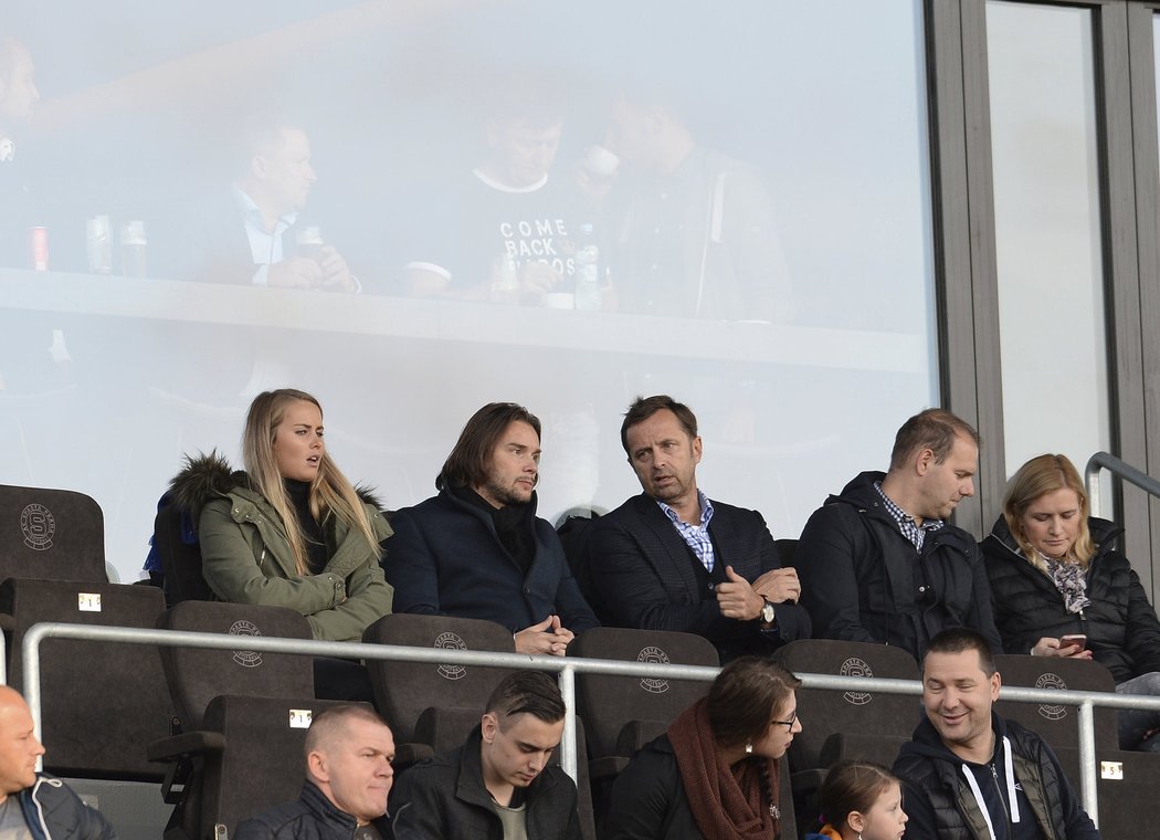 Hrůzu Sparty s Baníkem sledoval na VIP tribuně i Marek Jankulovski