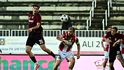 Matyáš Vojta ve druhém poločase proti Viktorii Žižkov přidal další gól