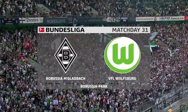 SESTŘIH: Mönchengladbach - Wolfsburg 3:0. Hosté se topí v sestupových problémech
