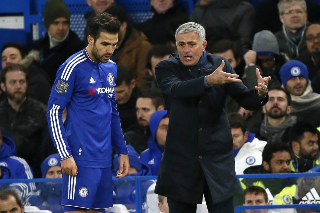 José Mourinho a Cesc Fabregas už spolu za Chelsea bojovat nebudou.