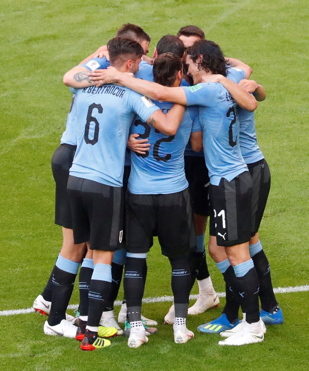 Uruguayjci zvládli první poločas na výbornou