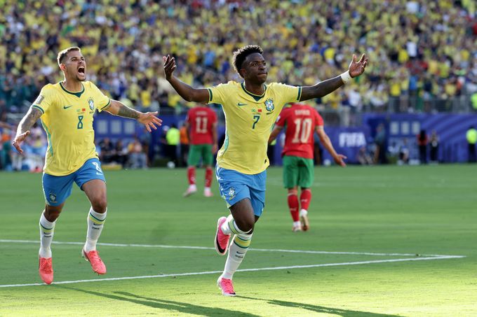 ONLINE: Brazílie - Maroko 1:1. Spousta šancí už za půli, Vinícius parádně srovnal ONLINE: Brazílie - Maroko 1:1. Spousta šancí už za půli, Vinícius parádně srovnal