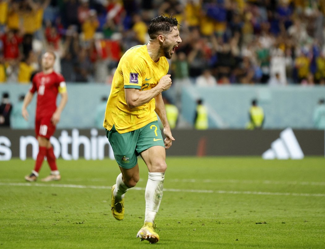 Mathew Leckie poslal Austrálii do vedení