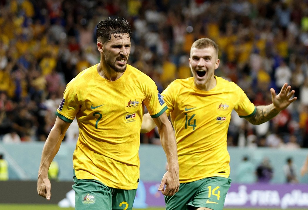 Mathew Leckie poslal Austrálii do vedení