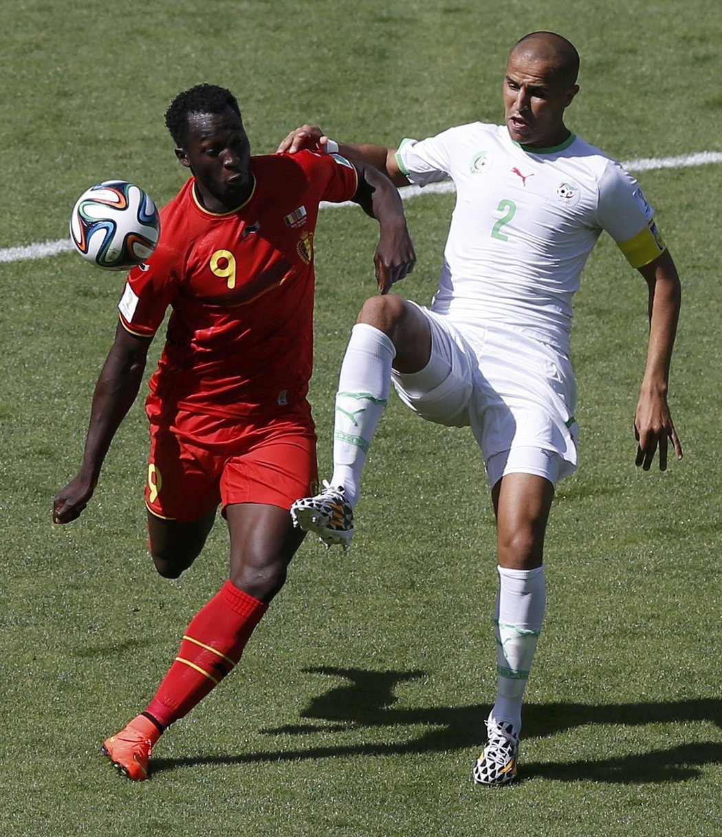 Romelu Lukaku těsně po začátku druhého poločasu střídal.