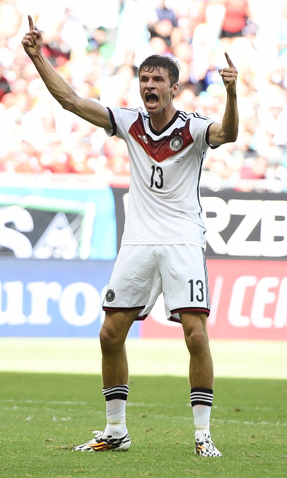 Thomas Müller v utkání Německa s Portugalskem zářil. Útočník Bayernu Mnichov zaznamenal hattrick a pomohl svému týmu k jasné vítězství nad Ronaldem a spol. 4:0