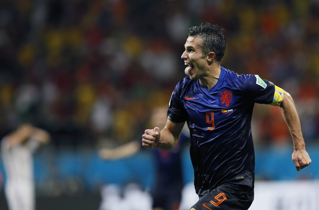 Autor dvou branek, Robin van Persie.