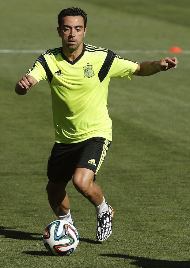 Dirigent španělské zálohy Xavi Dirigent španělské zálohy Xavi
