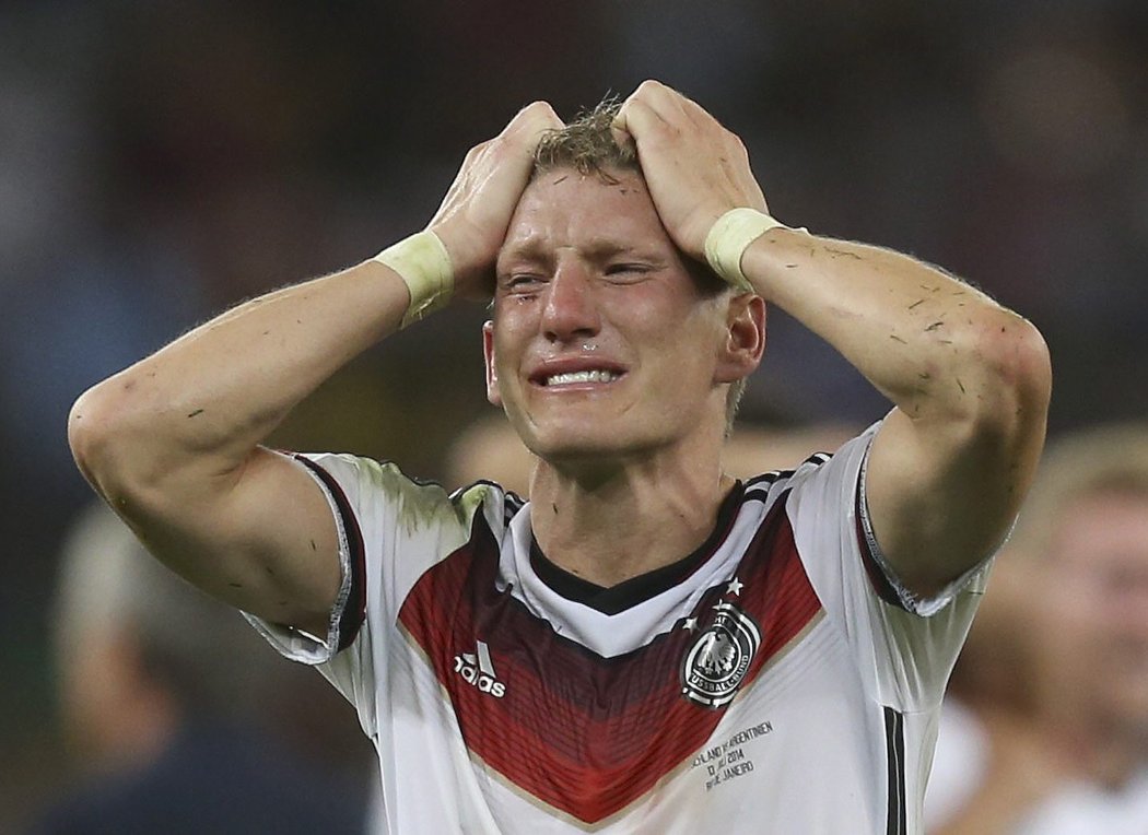 Bastien Schweinsteiger nemůže uvěřit, že se stal mistrem světa